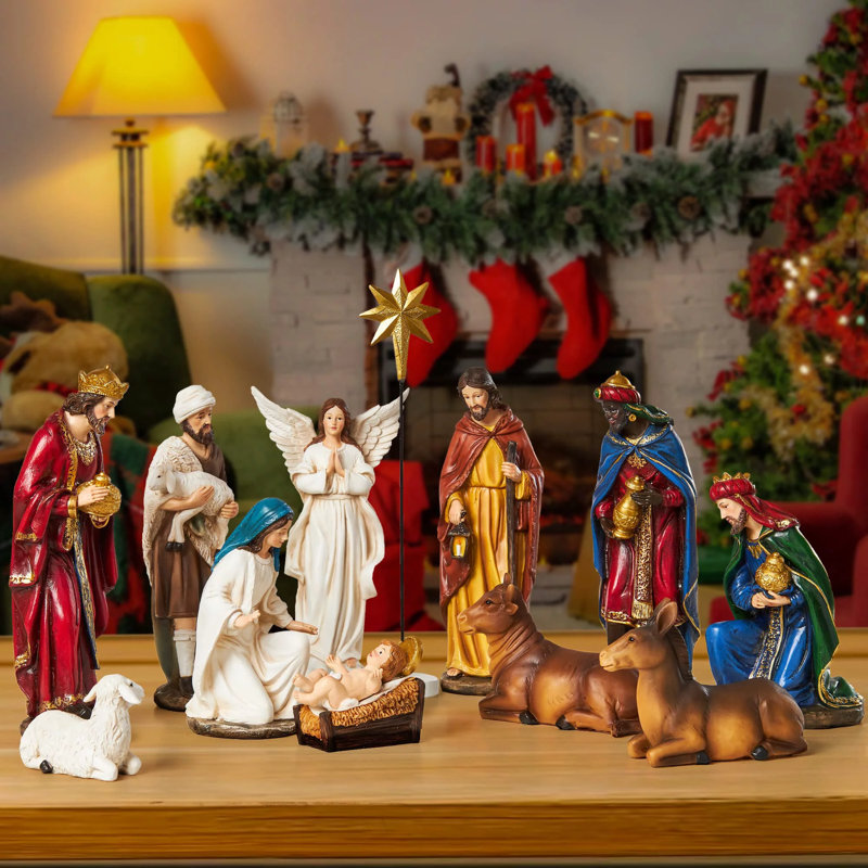 13 Piece Indoor Nativity Set - W010061295 - Buybuyfurniture