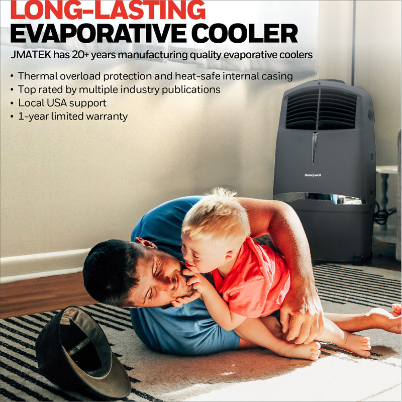 Honeywell 525 Cfm Indoor Portable Evaporative Air Cooler Gray Gcsn1285 Buybuyfurniture 