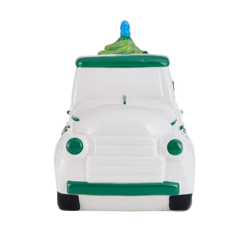 Pfaltzgraff Winterberry Vintage Truck Cookie Jar, 10 Inch, Multicolored
