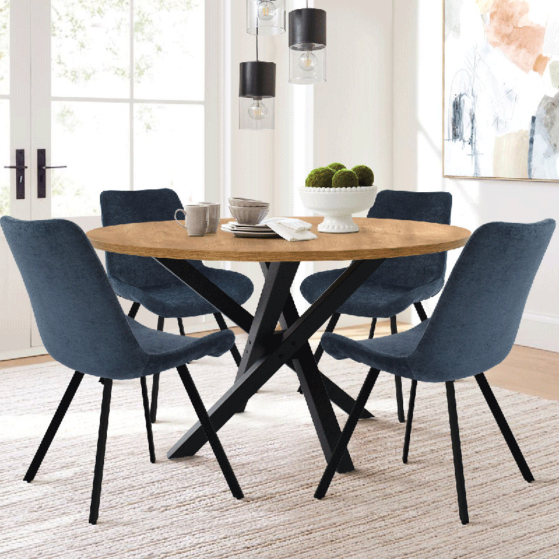 Pinkard 4 - Person Round Dining Table Set - FBYA1533 - Buybuyfurniture