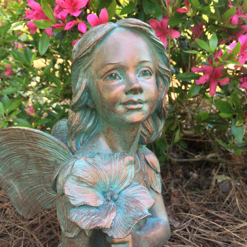 Suffolk Fairy Gabriella Garden Statue - W001495278 - Buybuyfurniture